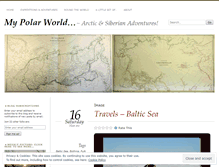 Tablet Screenshot of mypolarworld.wordpress.com