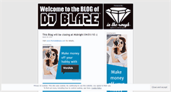 Desktop Screenshot of djblaze.wordpress.com