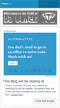 Mobile Screenshot of djblaze.wordpress.com