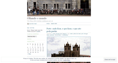 Desktop Screenshot of olhandomundo.wordpress.com