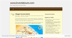 Desktop Screenshot of inventatours.wordpress.com