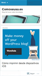 Mobile Screenshot of comoseusa3.wordpress.com