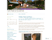 Tablet Screenshot of caitsfinds.wordpress.com