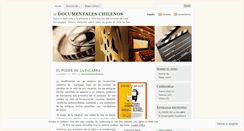 Desktop Screenshot of documentaleschilenos.wordpress.com