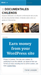 Mobile Screenshot of documentaleschilenos.wordpress.com