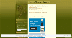 Desktop Screenshot of muinmoundgrove.wordpress.com