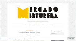 Desktop Screenshot of mercadomistureba.wordpress.com