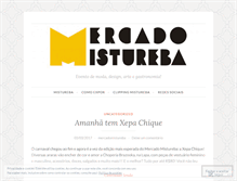 Tablet Screenshot of mercadomistureba.wordpress.com