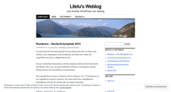 Desktop Screenshot of lilelu.wordpress.com