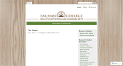 Desktop Screenshot of baumancollege.wordpress.com