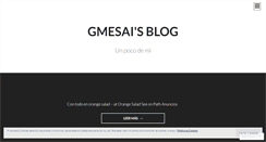 Desktop Screenshot of gmesai.wordpress.com