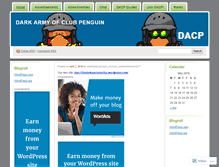 Tablet Screenshot of darkarmyofcp.wordpress.com
