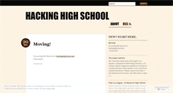 Desktop Screenshot of hackinghighschool.wordpress.com