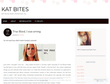 Tablet Screenshot of katcanblog.wordpress.com