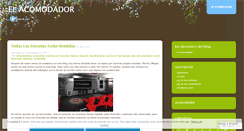 Desktop Screenshot of elacomodador13.wordpress.com