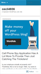 Mobile Screenshot of cecil4936.wordpress.com