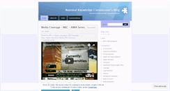 Desktop Screenshot of nationalknowledgecommission.wordpress.com