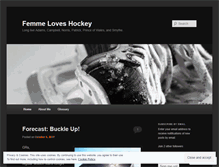 Tablet Screenshot of femmeloveshockey.wordpress.com