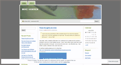 Desktop Screenshot of fattyhansen.wordpress.com