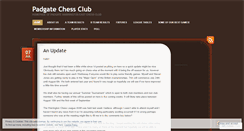 Desktop Screenshot of padgatechessclub.wordpress.com