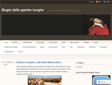 Tablet Screenshot of bugiedallegambelunghe.wordpress.com