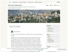 Tablet Screenshot of outoflebanon.wordpress.com