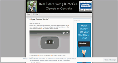 Desktop Screenshot of olympiarealestate.wordpress.com