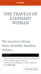 Mobile Screenshot of elephantwoman.wordpress.com