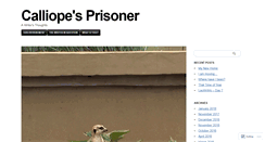 Desktop Screenshot of calliopesprisoner.wordpress.com