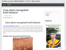 Tablet Screenshot of caraalamimengobatikutilkelamin.wordpress.com