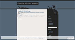 Desktop Screenshot of olympiamarble.wordpress.com