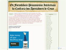 Tablet Screenshot of confrariadocynar.wordpress.com