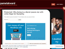 Tablet Screenshot of pamelakward.wordpress.com