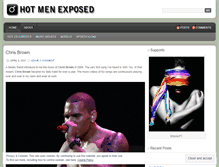 Tablet Screenshot of hotmenexposed.wordpress.com