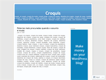 Tablet Screenshot of croquisdemoda.wordpress.com