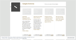 Desktop Screenshot of gadgetsextremes.wordpress.com