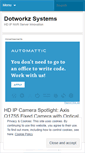 Mobile Screenshot of dotworkzsystems.wordpress.com
