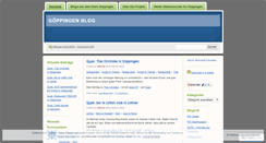 Desktop Screenshot of goeppingen.wordpress.com