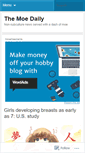 Mobile Screenshot of dailymoe.wordpress.com