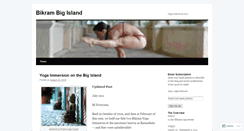 Desktop Screenshot of bikrambigisland.wordpress.com
