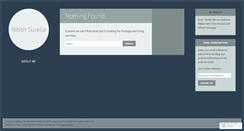 Desktop Screenshot of nitishsurelia.wordpress.com