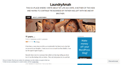 Desktop Screenshot of laundryamah.wordpress.com