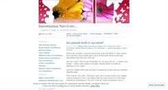 Desktop Screenshot of incontinence.wordpress.com