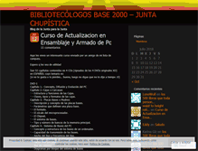 Tablet Screenshot of juntabibliobase2000.wordpress.com