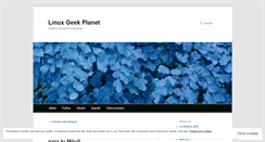 Desktop Screenshot of linuxgeekplanet.wordpress.com