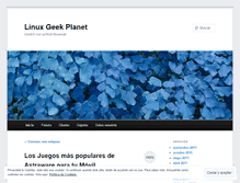 Tablet Screenshot of linuxgeekplanet.wordpress.com