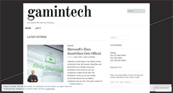 Desktop Screenshot of gamintech.wordpress.com