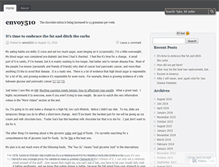 Tablet Screenshot of envoy510.wordpress.com