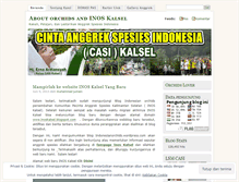 Tablet Screenshot of indonesianorchids.wordpress.com