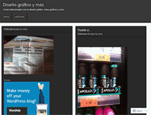 Tablet Screenshot of dediseno.wordpress.com